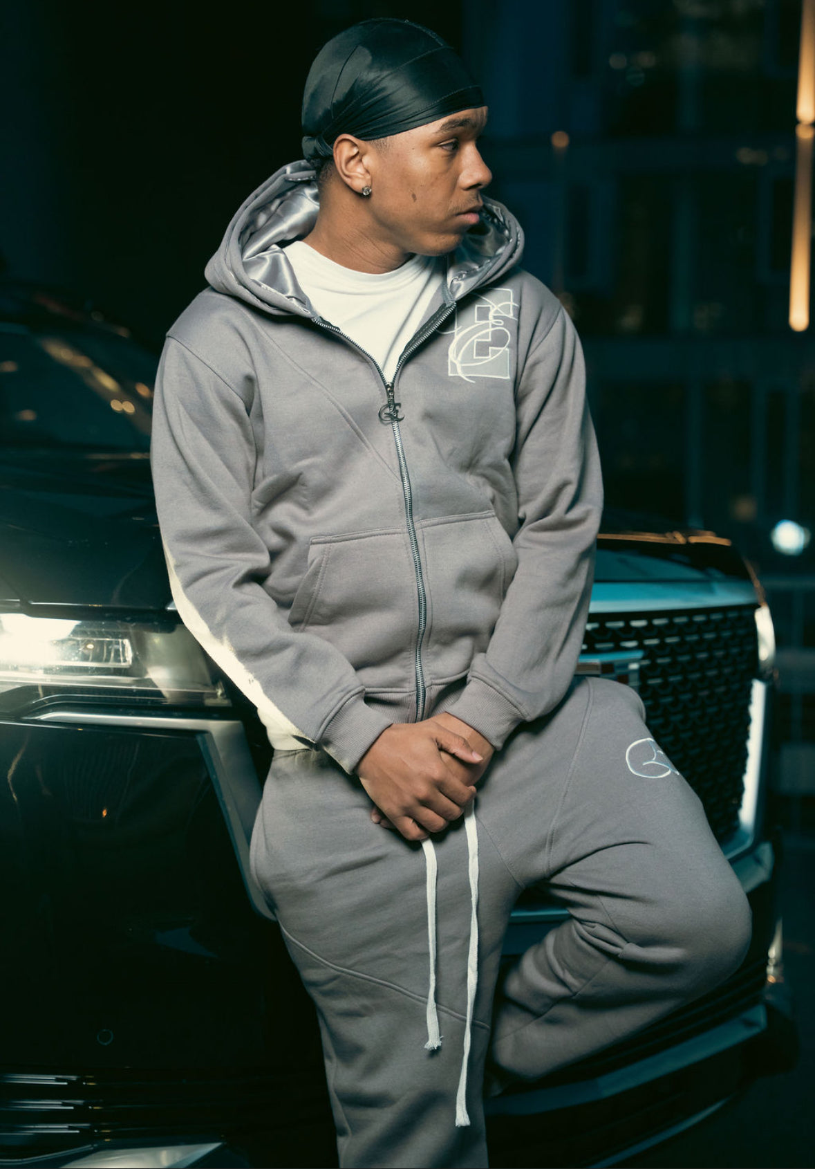 Grey Zip-up