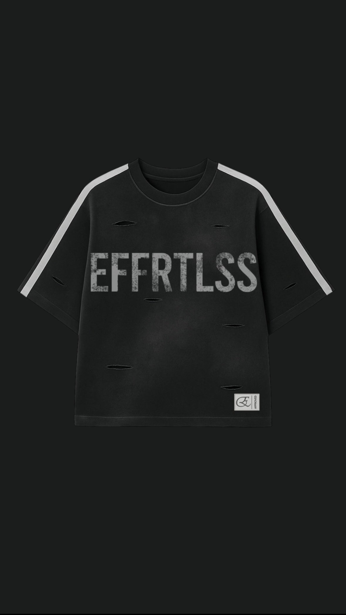EFFRTLSS black shirt