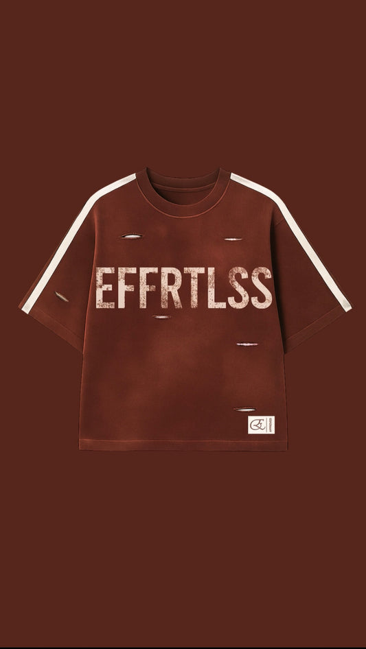 EFFRTLSS brown shirt
