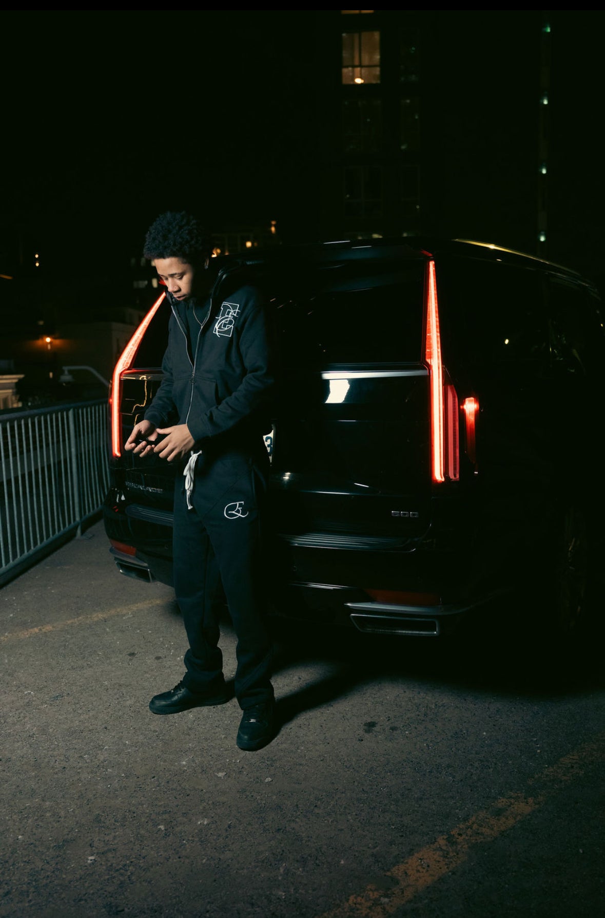Black Zip-up